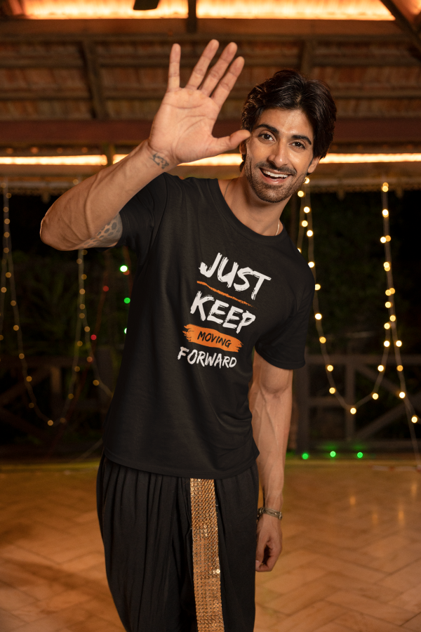"Just Keep Moving Forward" Motivational Tee – Festival Edition - Image 7