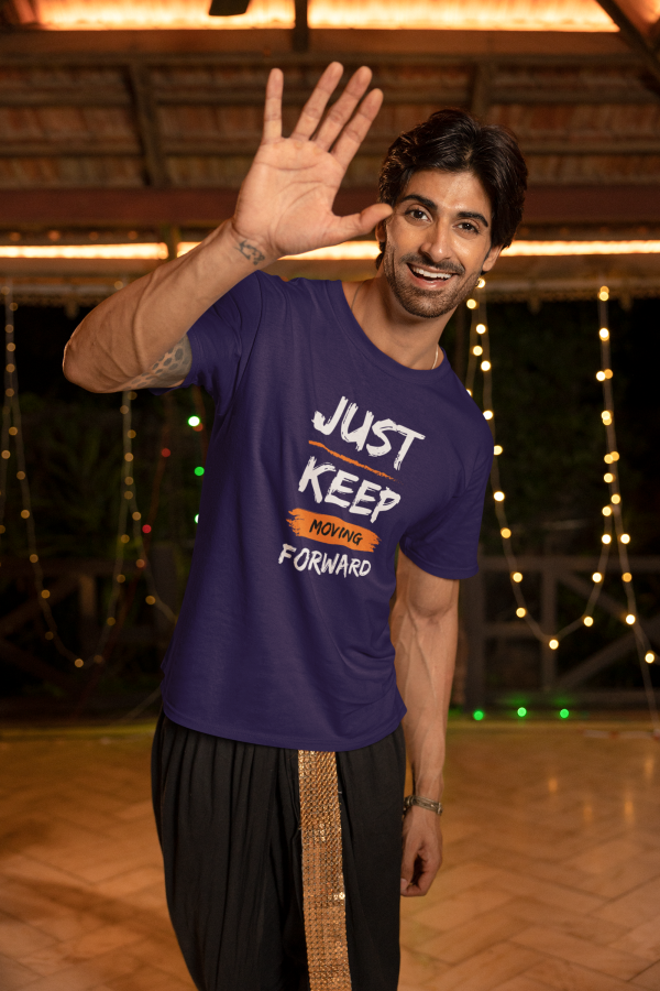 "Just Keep Moving Forward" Motivational Tee – Festival Edition - Image 5