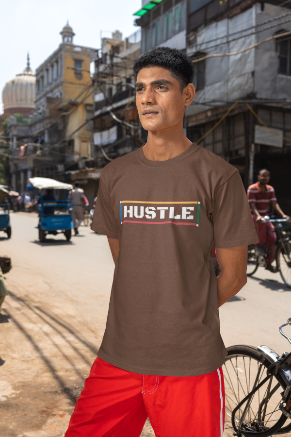"HUSTLE Mode On" Motivational T-Shirt - Image 4