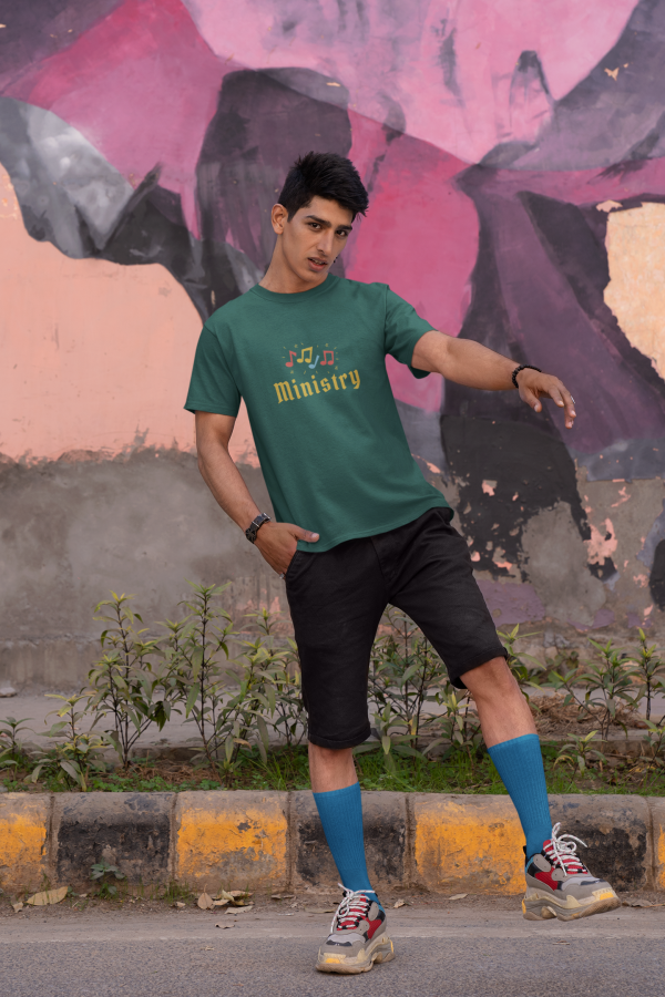 🎵 "Ministry of Vibes" – Urban Music Culture T-Shirt - Image 2