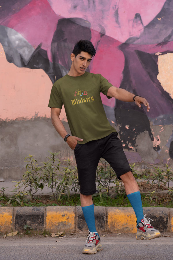 🎵 "Ministry of Vibes" – Urban Music Culture T-Shirt - Image 3