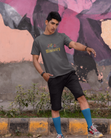 🎵 "Ministry of Vibes" – Urban Music Culture T-Shirt