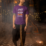 "Just Keep Moving Forward" Motivational Tee – Festival Edition