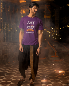 "Just Keep Moving Forward" Motivational Tee – Festival Edition