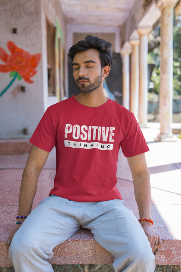 "Positive Thinking" Motivational T-Shirt - Image 5