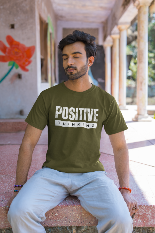 "Positive Thinking" Motivational T-Shirt - Image 4