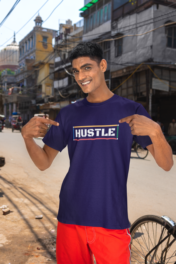 "HUSTLE Mode On" Motivational T-Shirt - Image 5