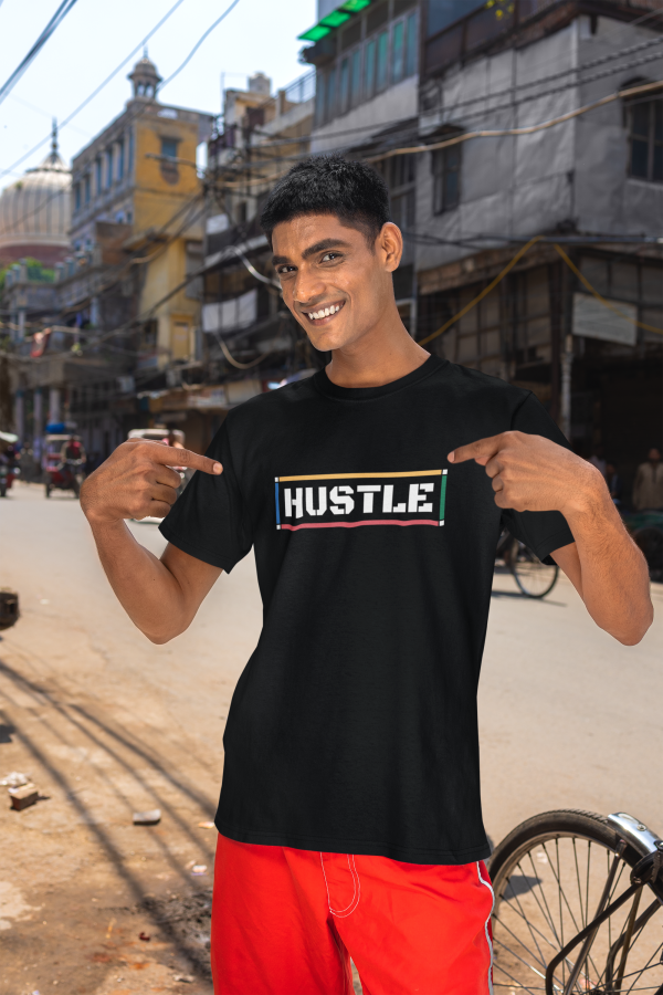 "HUSTLE Mode On" Motivational T-Shirt - Image 6