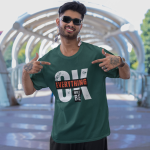 Polyester Design T-Shirt for Boys – Lightweight & Stylish