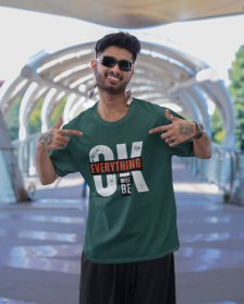 Polyester Design T-Shirt for Boys – Lightweight & Stylish