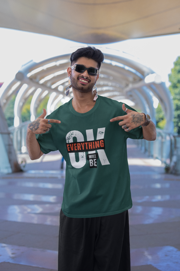 Polyester Design T-Shirt for Boys – Lightweight & Stylish