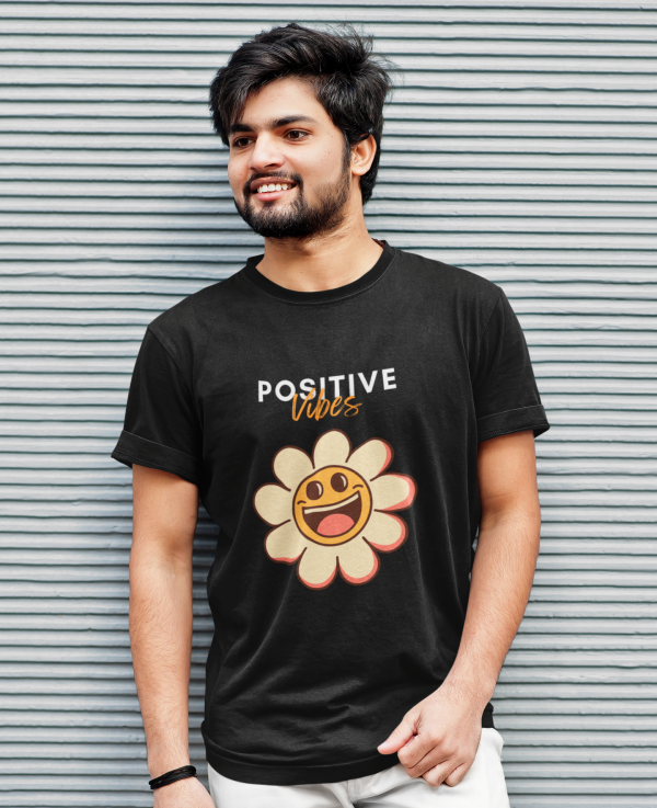 🌟 "Positive Vibes Only" Premium Polyester T-Shirt 🌟 - Image 4