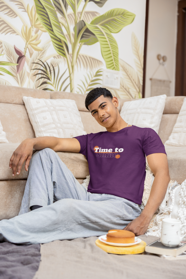 ☀️ "Time to Shine" – Ultra-Comfort Polyester Tee ☀️ - Image 2