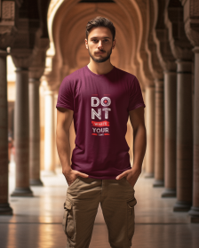 "No Time to Waste" Bold Graphic Tee – Black Drive Edition