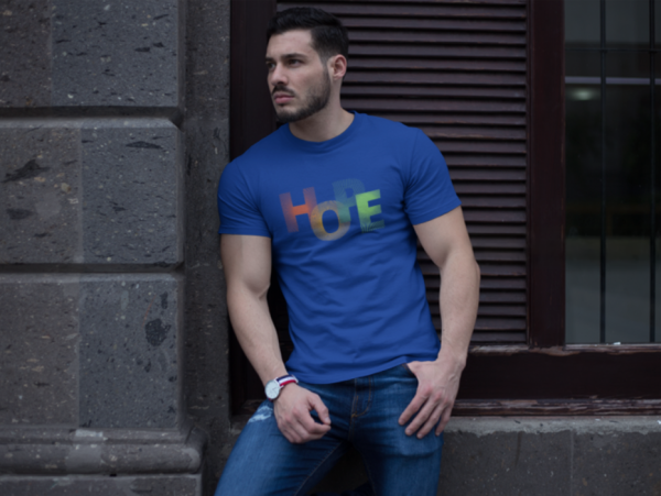 Hope in Every Thread – Premium Polyester T-Shirt - Image 2