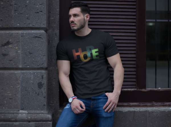 Hope in Every Thread – Premium Polyester T-Shirt